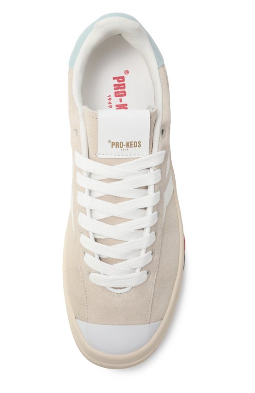 Замшевые кеды Court Ace Pro-Keds 1949 C0URT ACE/SUEDE & LEATHER Бежевый  C0URT ACE/SUEDE & LEATHER Фото 6