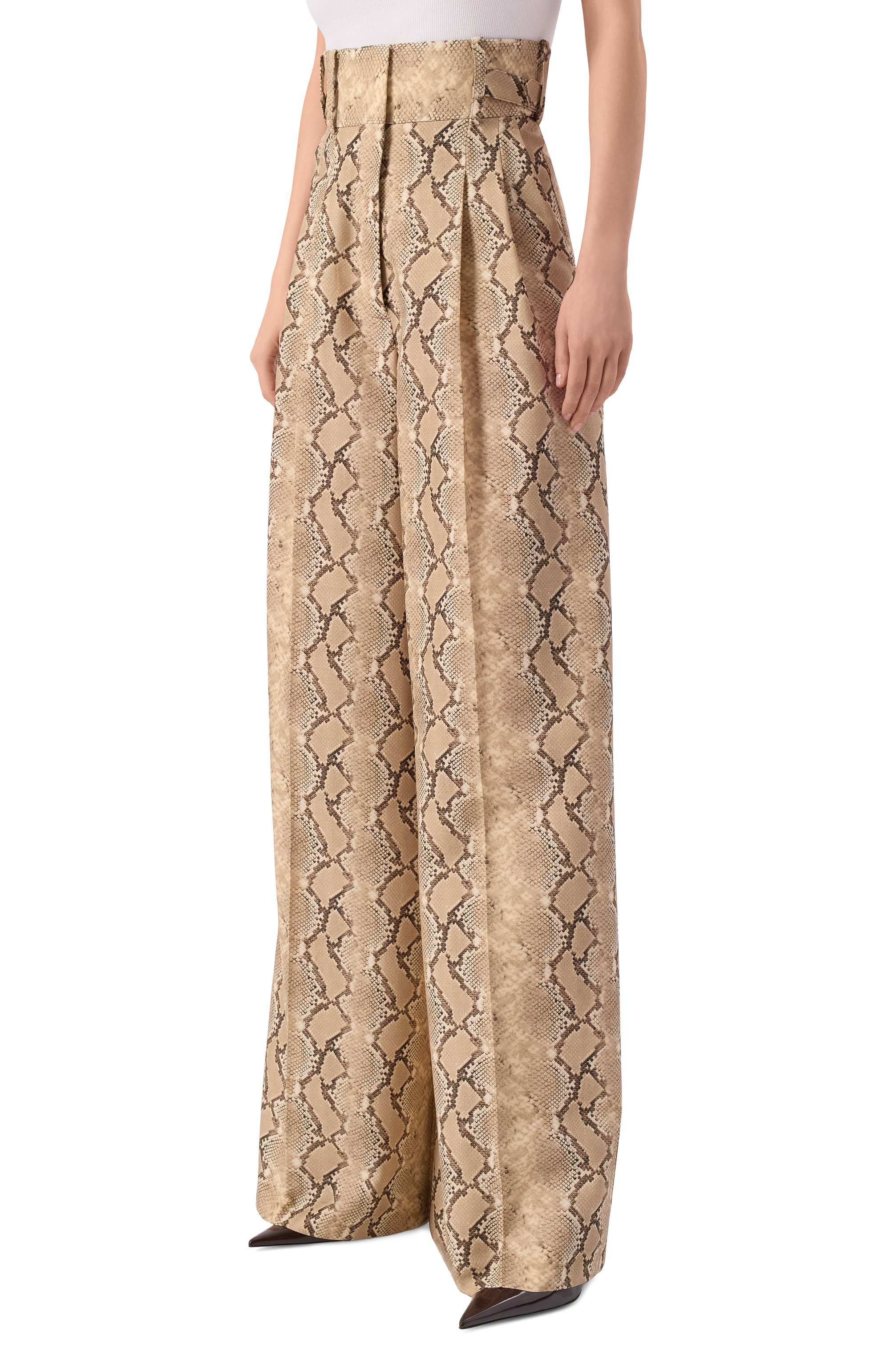 Шерстяные брюки ELIE SAAB, арт. P0187PS26/P0029, фото 3