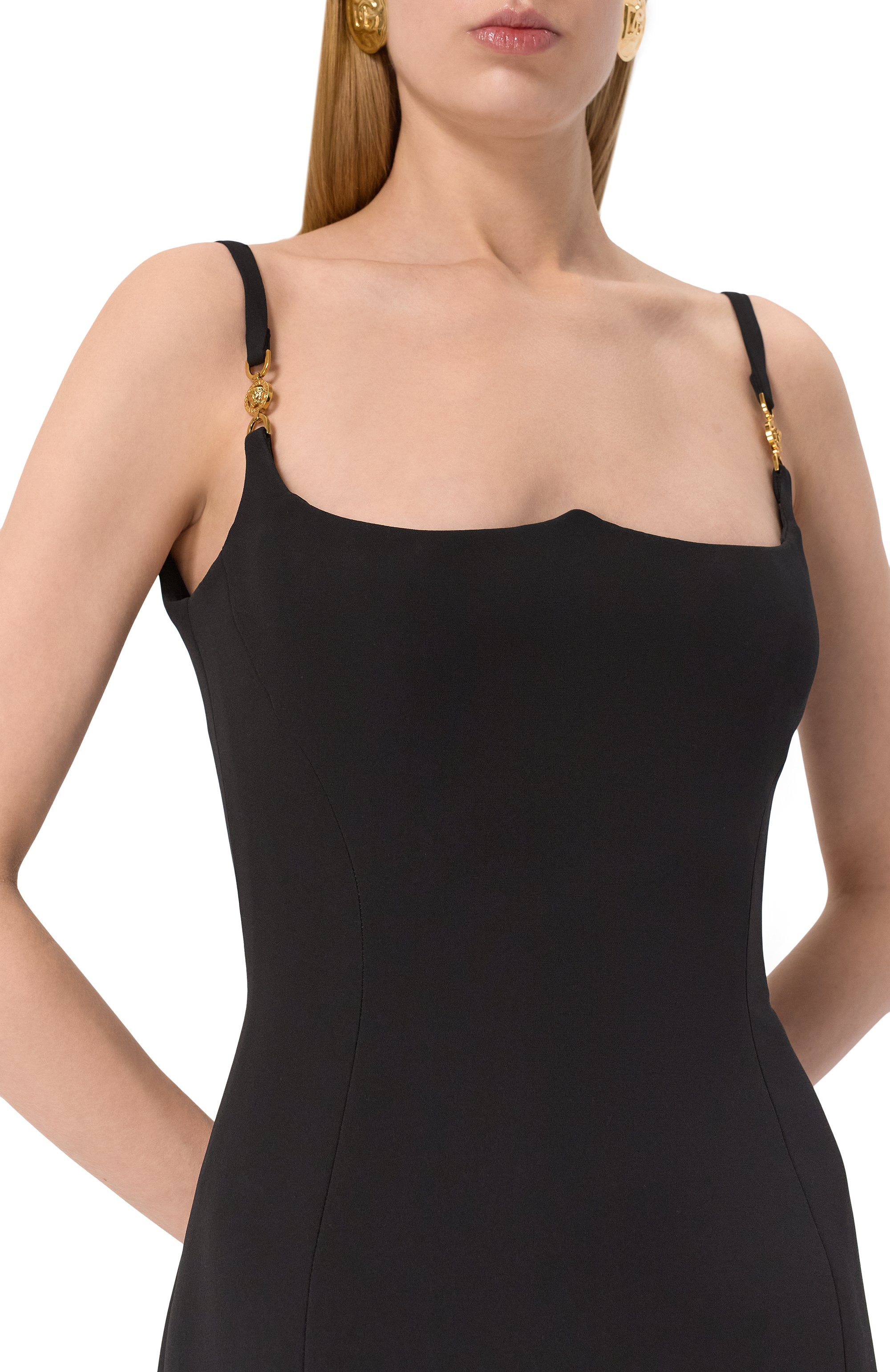 Шелковое платье VERSACE, арт. 1011706/1A01019, фото 5