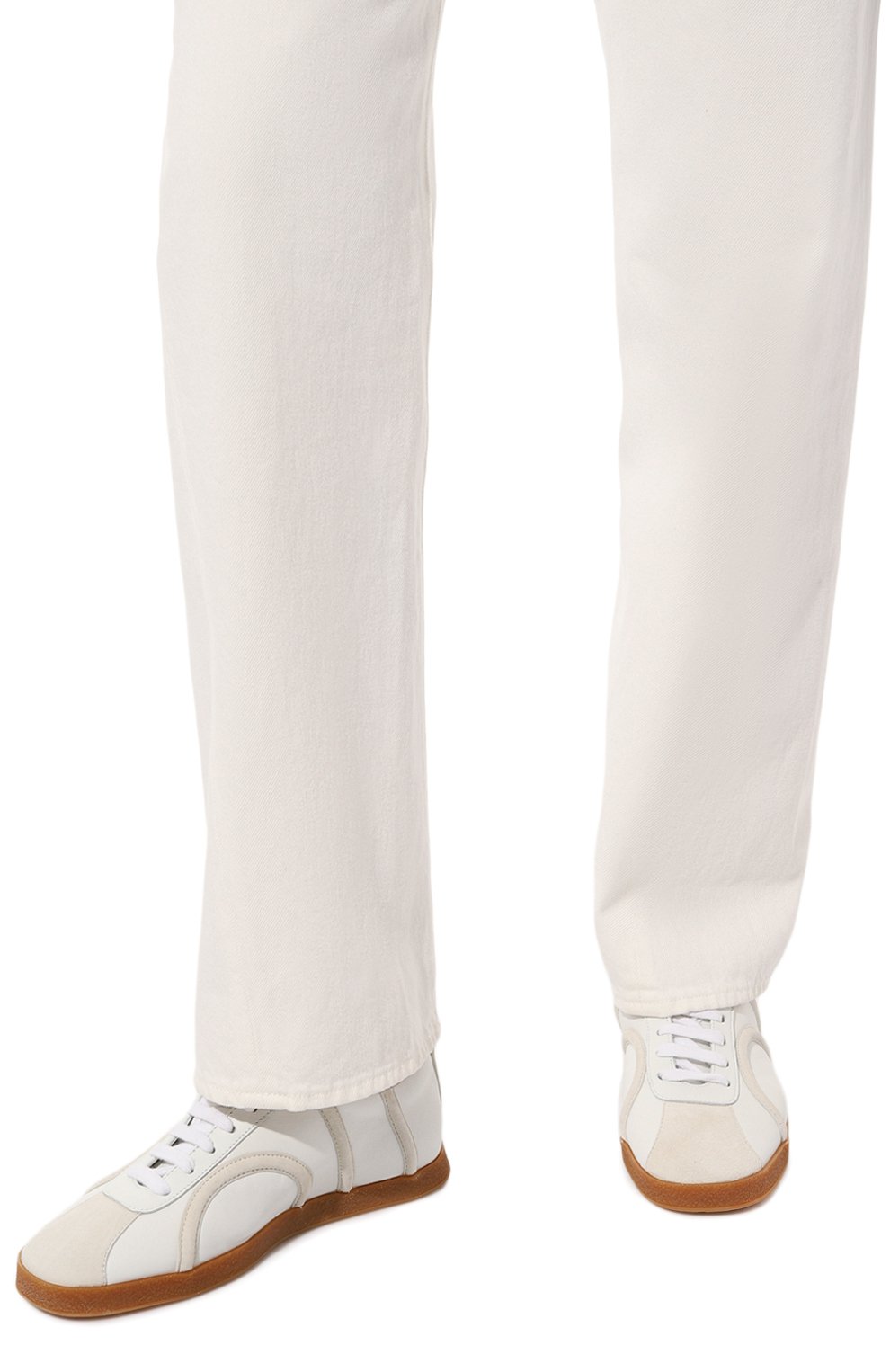 Кожаные кеды TOTEME, арт. 213-912-819, фото 3