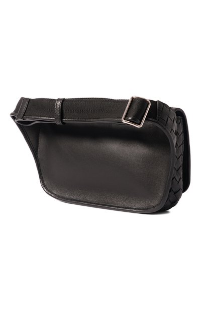 Поясная сумка veneto BOTTEGA VENETA черного цвета по цене 332500 руб., арт. 876334/V6SE0, фото 3 Поясная сумка veneto BOTTEGA VENETA, арт. 876334/V6SE0, фото 3