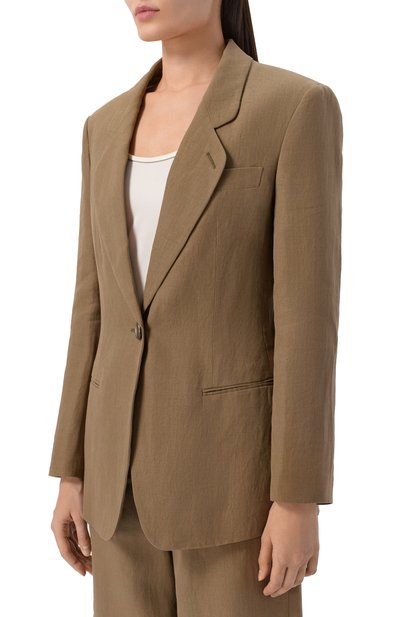Льняной жакет GIORGIO ARMANI, арт. GW002824/TE11126, фото 3