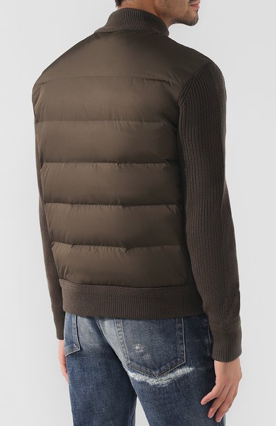 Стеганый бомбер на молнии с воротником-стойкой RALPH LAUREN, арт. 790714512, фото 4