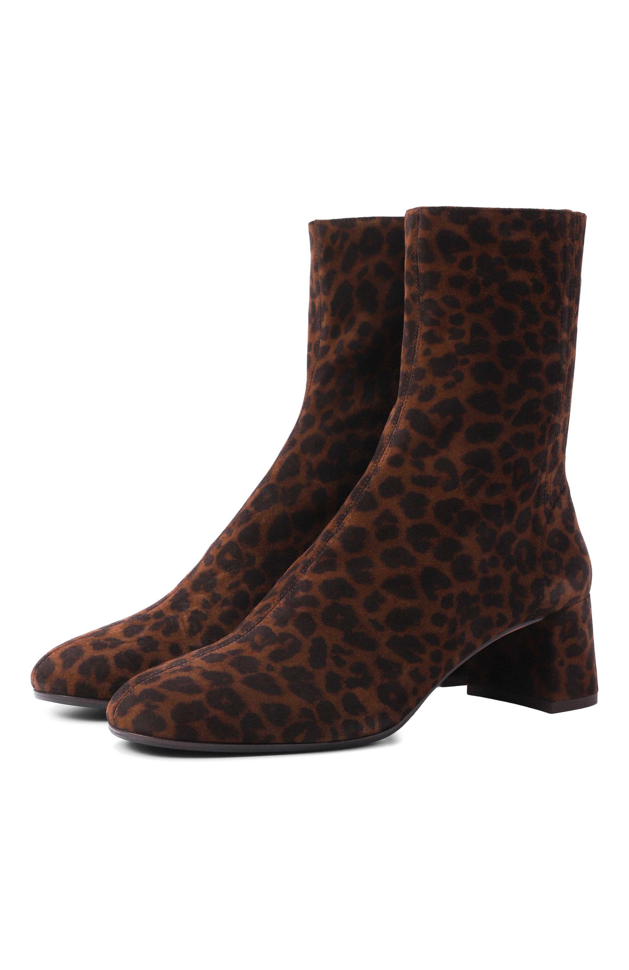 Замшевые ботильоны saint honore 50 AQUAZZURA, арт. SH0MIDB0-PLD-ESP, фото 1