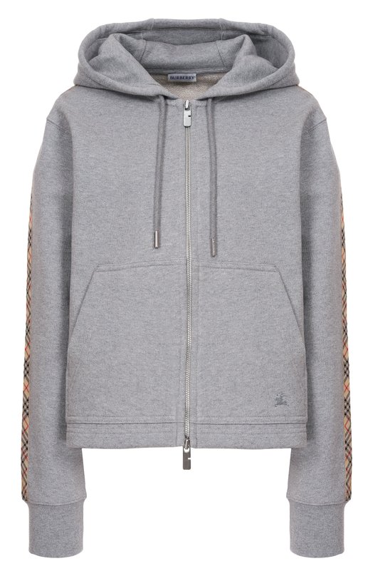 Хлопковая толстовка Burberry 8118973 Серый  8118973 Фото 2