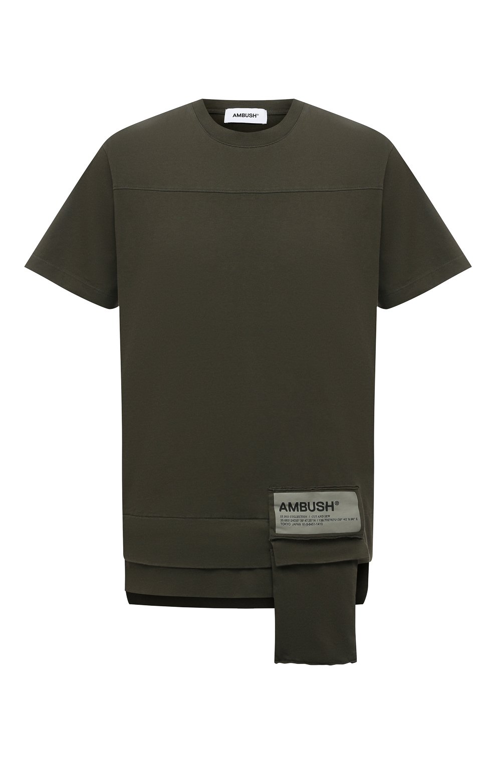 Хлопковая футболка AMBUSH, арт. BMAA004S21JER001, фото 1