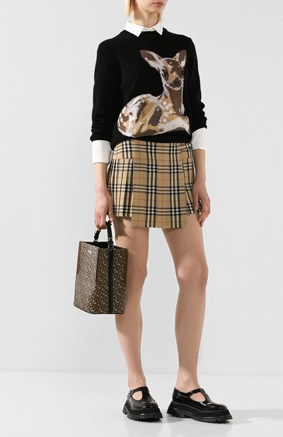 Шерстяной пуловер BURBERRY, арт. 8026297, фото 2