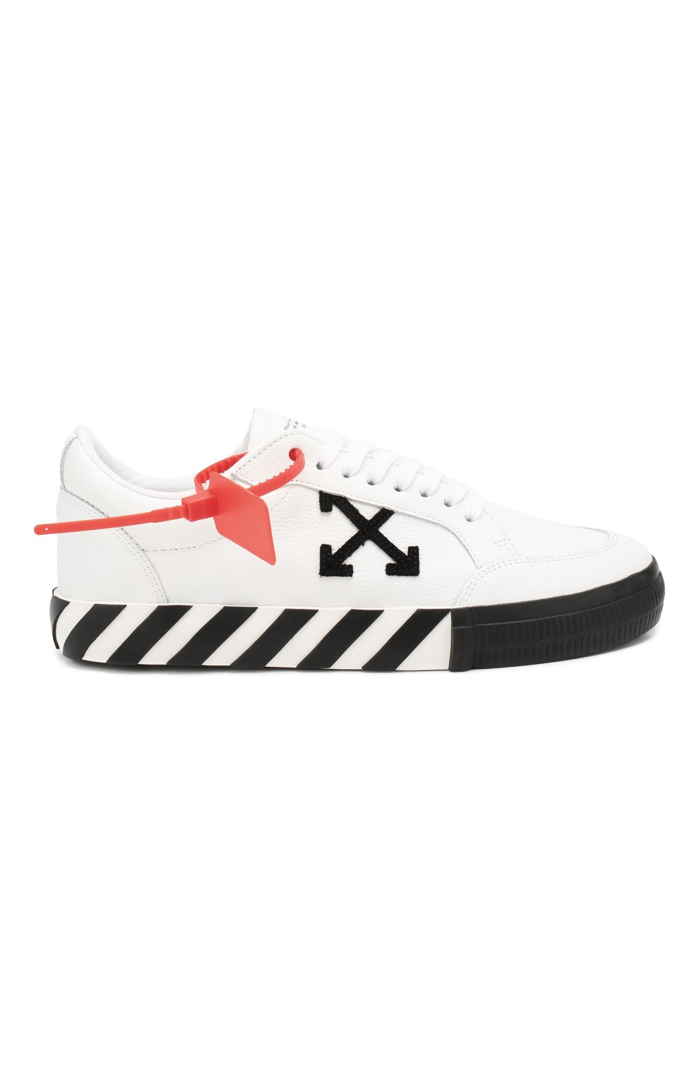 Кожаные кеды vulcanized OFF-WHITE, арт. 0MIA085F19D680010110, фото 6