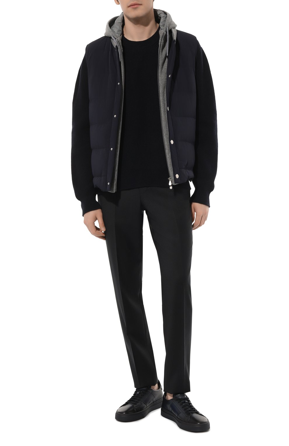 Пуховый жилет BRUNELLO CUCINELLI, арт. MM4037346G, фото 2