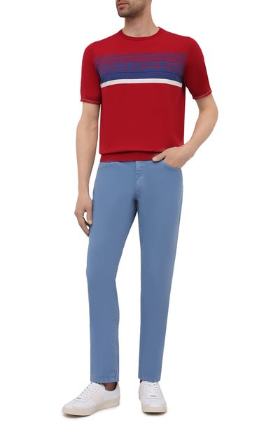 Брюки из хлопка и шелка ZILLI, арт. M0V-D0120-C0L01/S001, фото 2