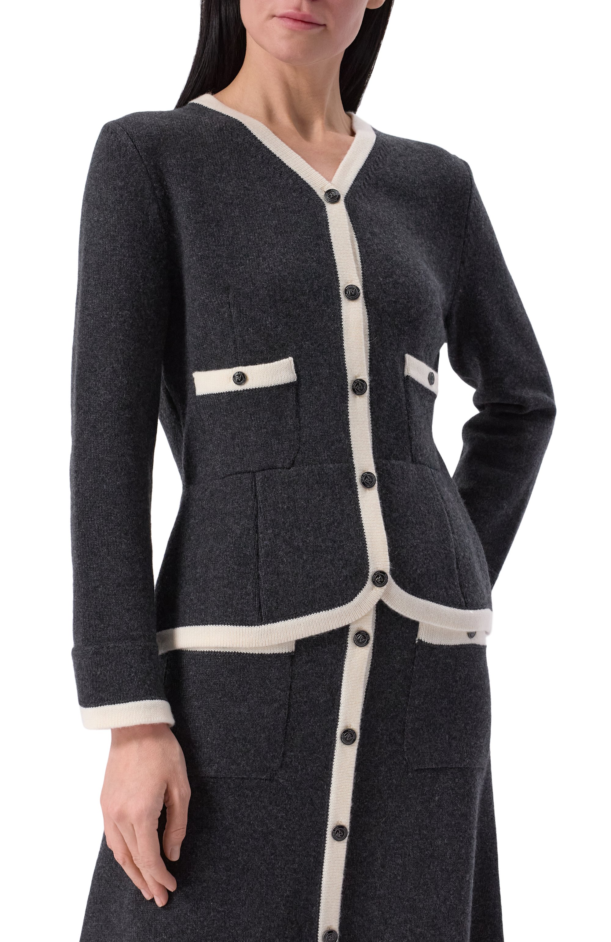 Кашемировый жакет FREEAGE, арт. W25.JK090.3004.991, фото 3