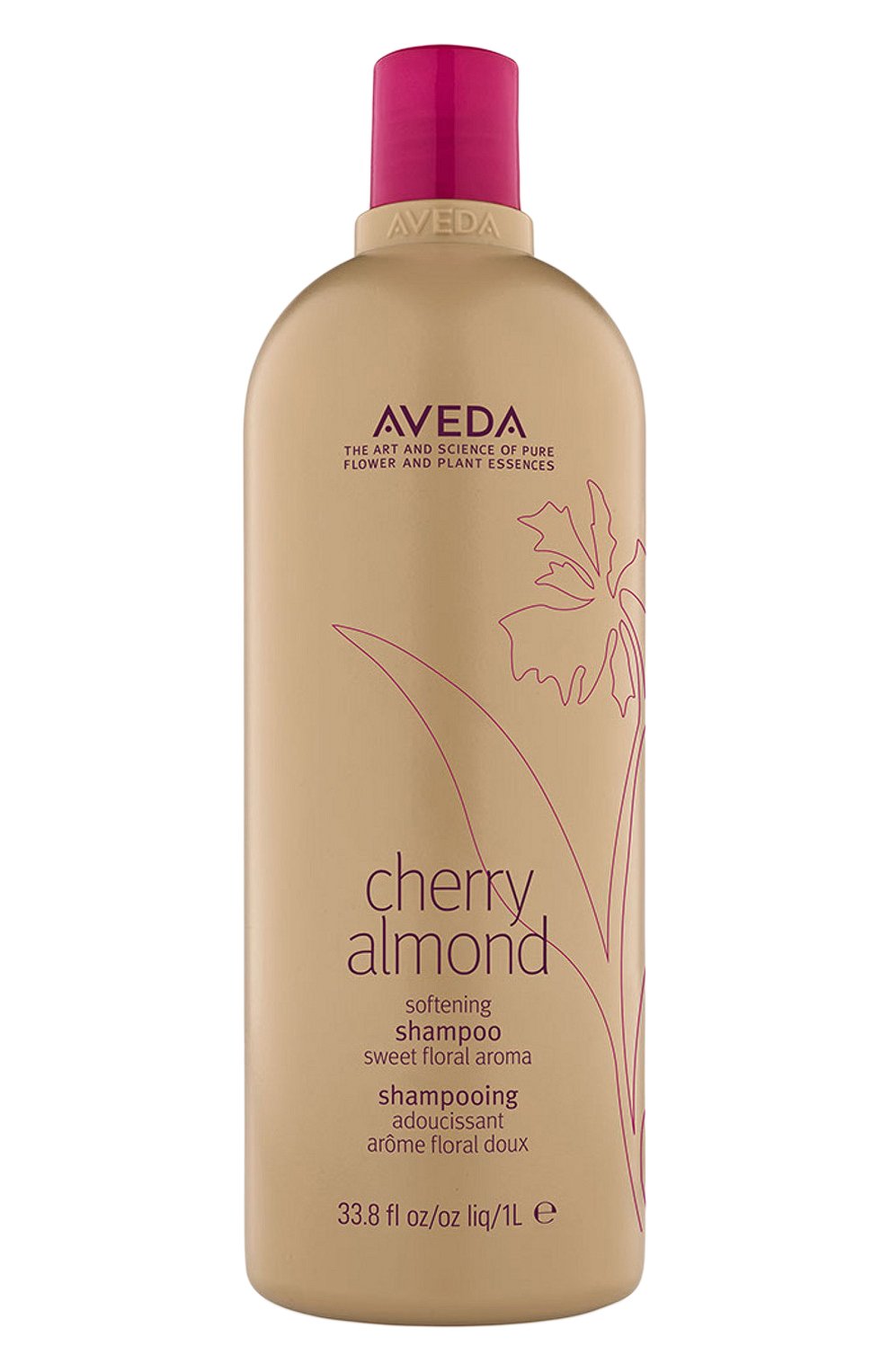 Вишнево-миндальный шампунь cherry almond (1000ml) AVEDA бесцветного цвета по цене 9300 руб., арт. AR3E-01, фото 1 Вишнево-миндальный шампунь cherry almond (1000ml) AVEDA, арт. AR3E-01, фото 1