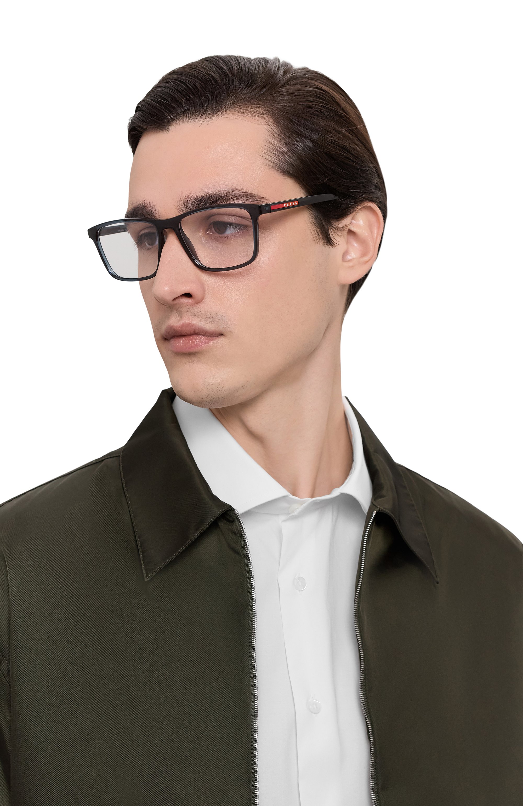 Оправа PRADA LINEA ROSSA синего цвета по цене 35800 руб., арт. 01QV-CZH101, фото 2 Оправа PRADA LINEA ROSSA, арт. 01QV-CZH101, фото 2