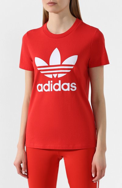 Хлопковая футболка ADIDAS ORIGINALS, арт. FM3302, фото 3