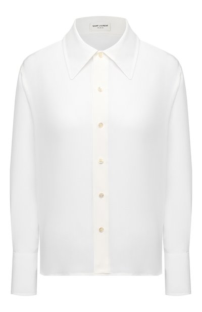 Женская шелковая рубашка SAINT LAURENT, арт. 626928/Y100W