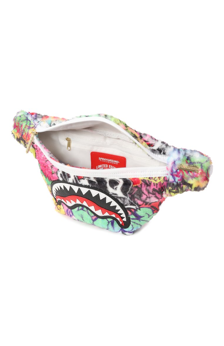 Детская поясная сумка SPRAYGROUND разноцветного цвета, арт. 910B6921NSZ | Фото 3 (Материал сплава: Проставлено; Материал: Текстиль; Нос: Не проставлено)