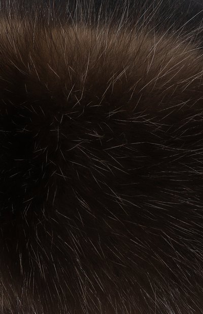 Кашемировая шапка-ушанка с меховой отделкой FURLAND, арт. 0201414210022100005, фото 3