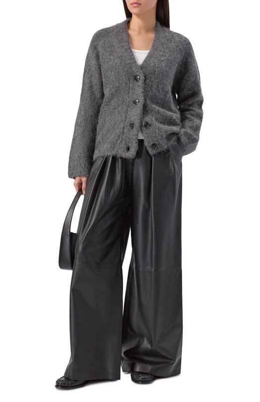 Кожаные брюки Freeage WW25.PT144.LETH.900 Чёрный  WW25.PT144.LETH.900 Фото 2