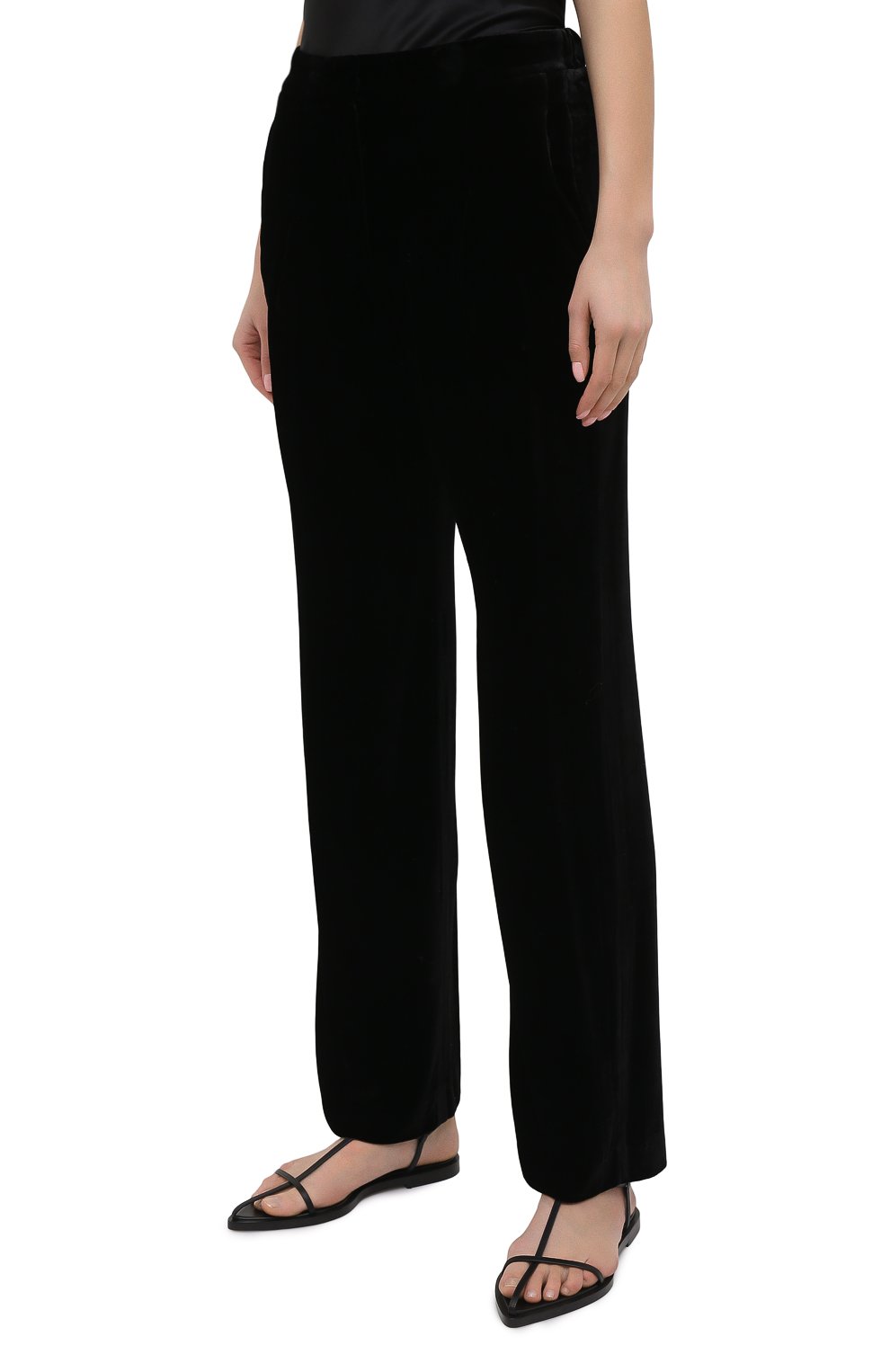 Брюки из вискозы и шелка DOROTHEE SCHUMACHER, арт. 147901/VELVET SHIMMER, фото 3