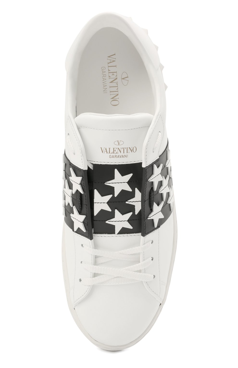 Кожаные кеды open VALENTINO, арт. WY2S0830/BVI, фото 5