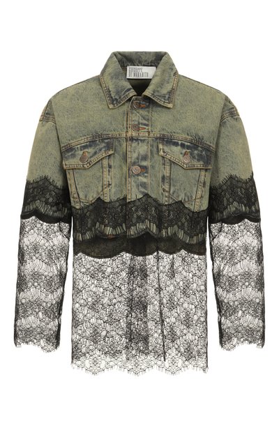 Женская джинсовая куртка GIUSEPPE DI MORABITO, арт. 04SSDNJ075 04450