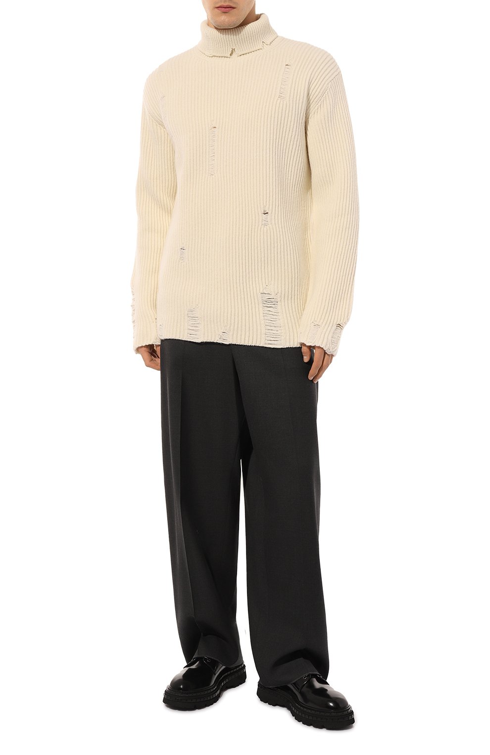 Шерстяной свитер ANN DEMEULEMEESTER, арт. 2402-M-KN32-KN048-003, фото 2