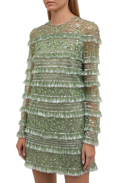 Платье с пайетками VALENTINO, арт. WB3VAWW51ED, фото 3