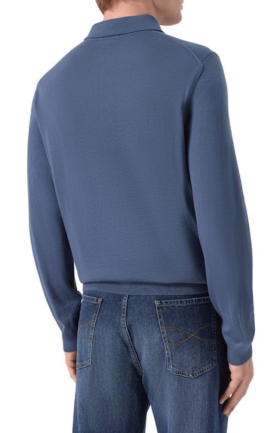 Шерстяное поло BOSS, арт. 50476355, фото 4