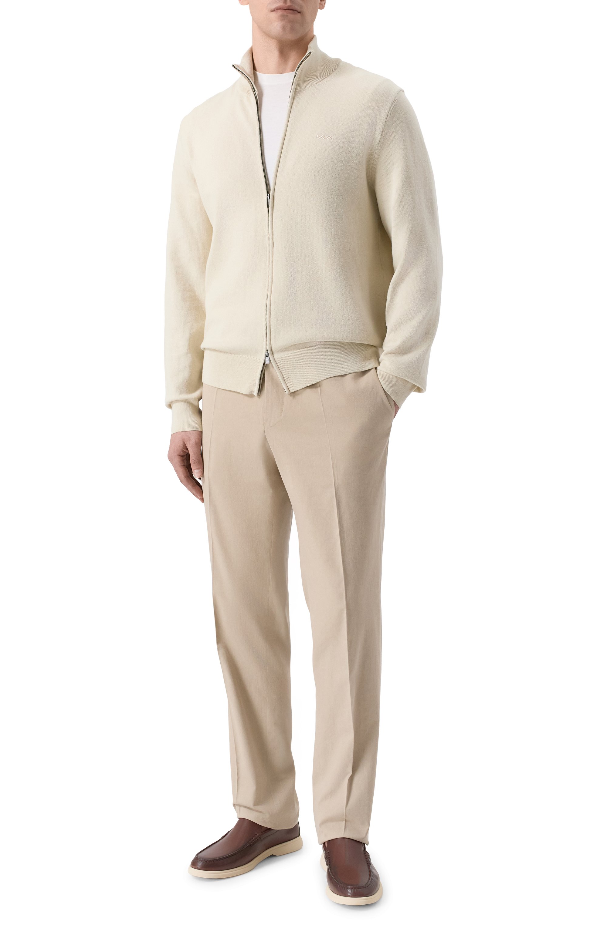 Хлопковый кардиган BOSS, арт. 50556345, фото 2