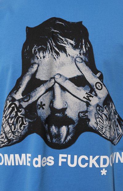 Хлопковая футболка COMME DES FUCKDOWN, арт. CDFU2441, фото 5