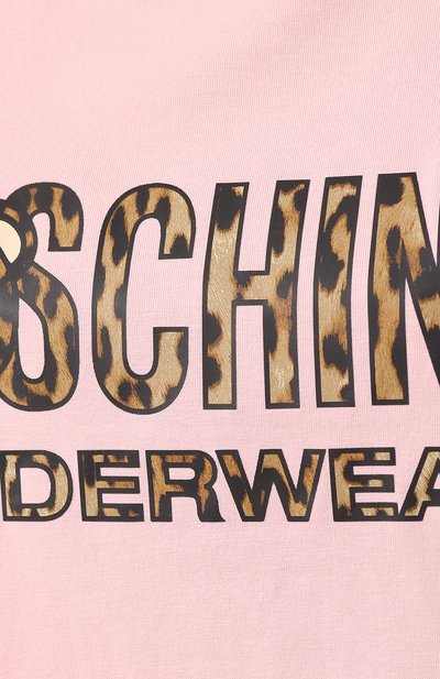 Хлопковая футболка MOSCHINO, арт. A1913/9003, фото 5