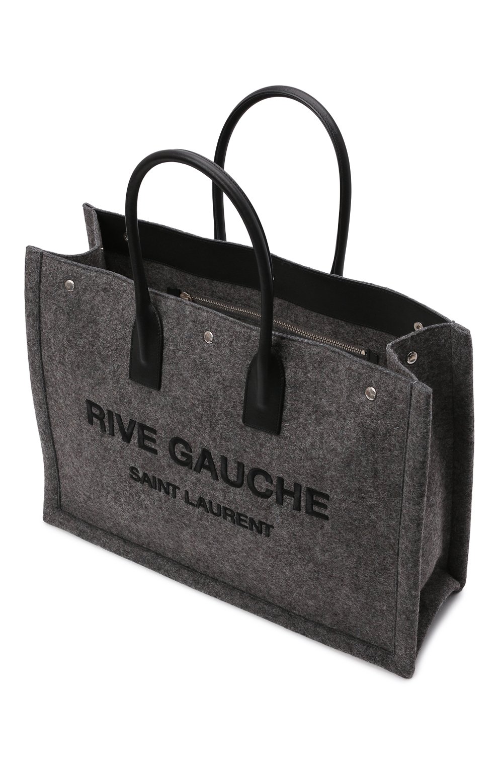 Текстильная сумка-шопер rive gauche large SAINT LAURENT, арт. 509415/24N4E, фото 4