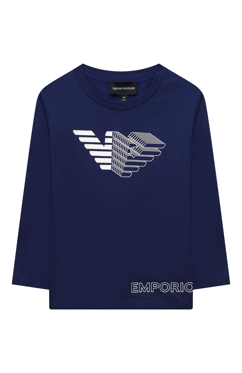 Хлопковый лонгслив EMPORIO ARMANI, арт. 6K4TJL/4J54Z, фото 1