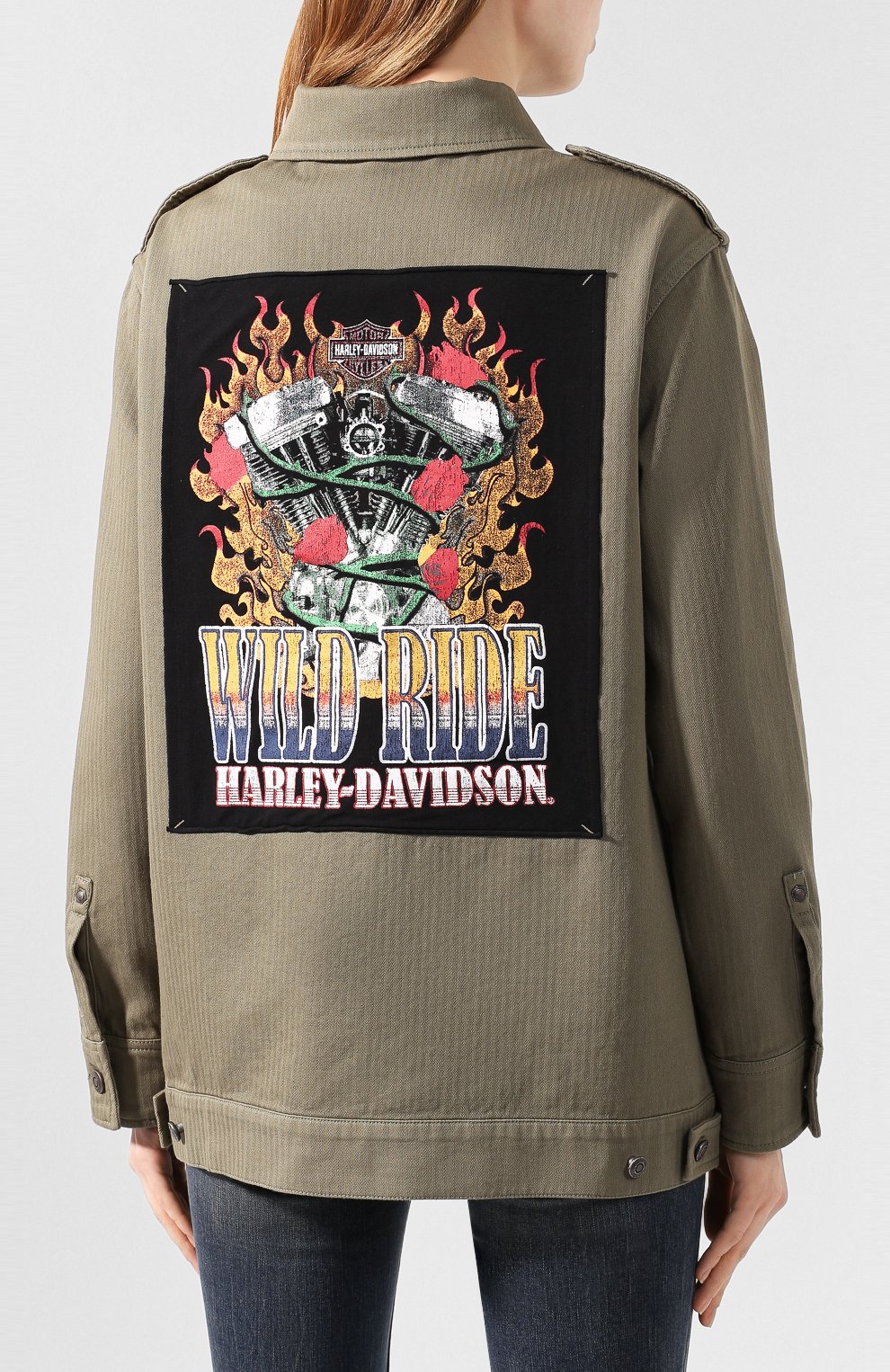 Хлопковая куртка garage HARLEY-DAVIDSON, арт. 97528-19VW, фото 4