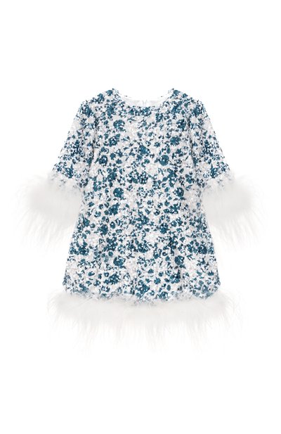 Платье с отделкой пайетками DESIGNERS CAT, арт. 100000K01001873/FEATHER/10-12