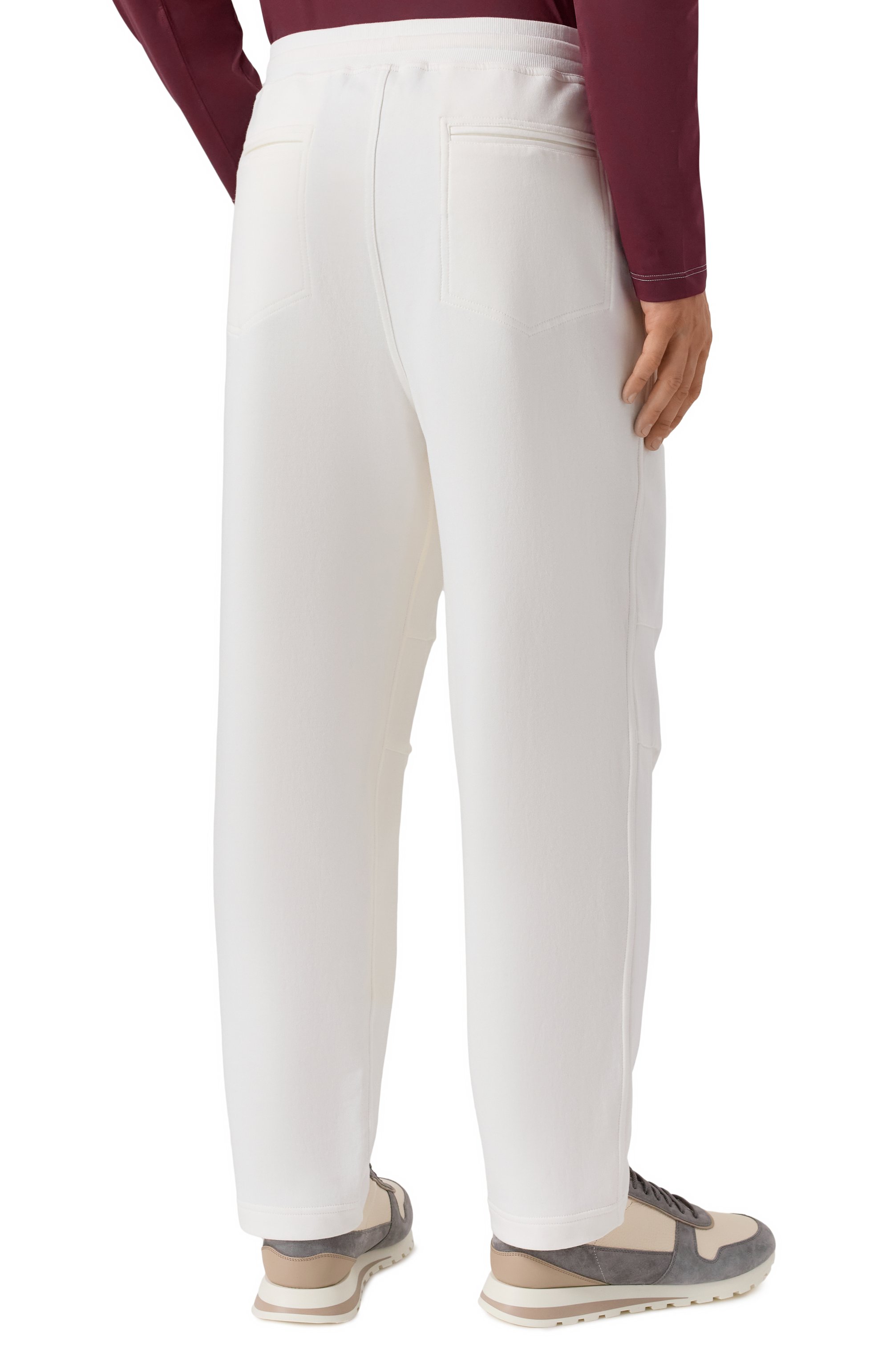 Хлопковые брюки BRUNELLO CUCINELLI, арт. MW8633381G, фото 4