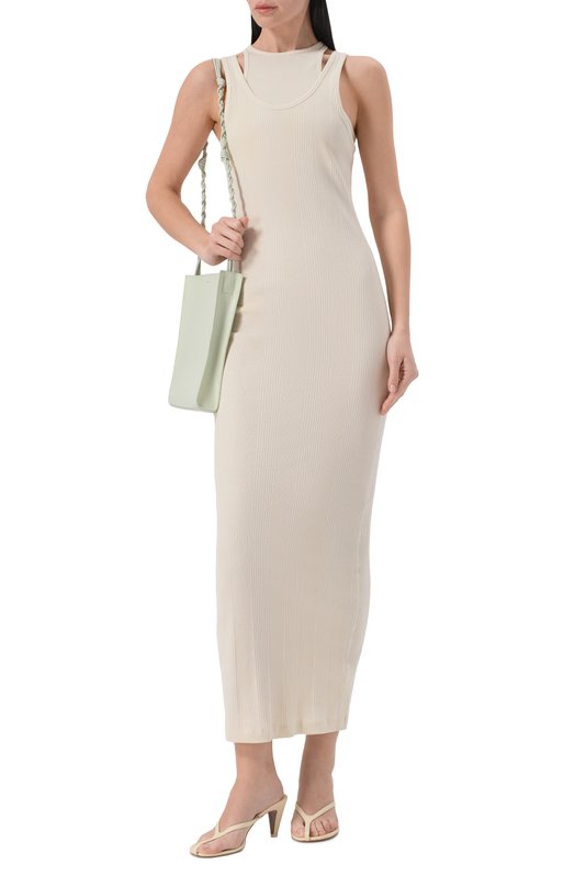 Хлопковое платье Armarium ARMFWD049/JE05 Кремовый  ARMFWD049/JE05 Фото 2