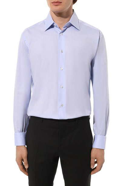 Хлопковая сорочка BRIONI, арт. RCA20L-P90C3, фото 4