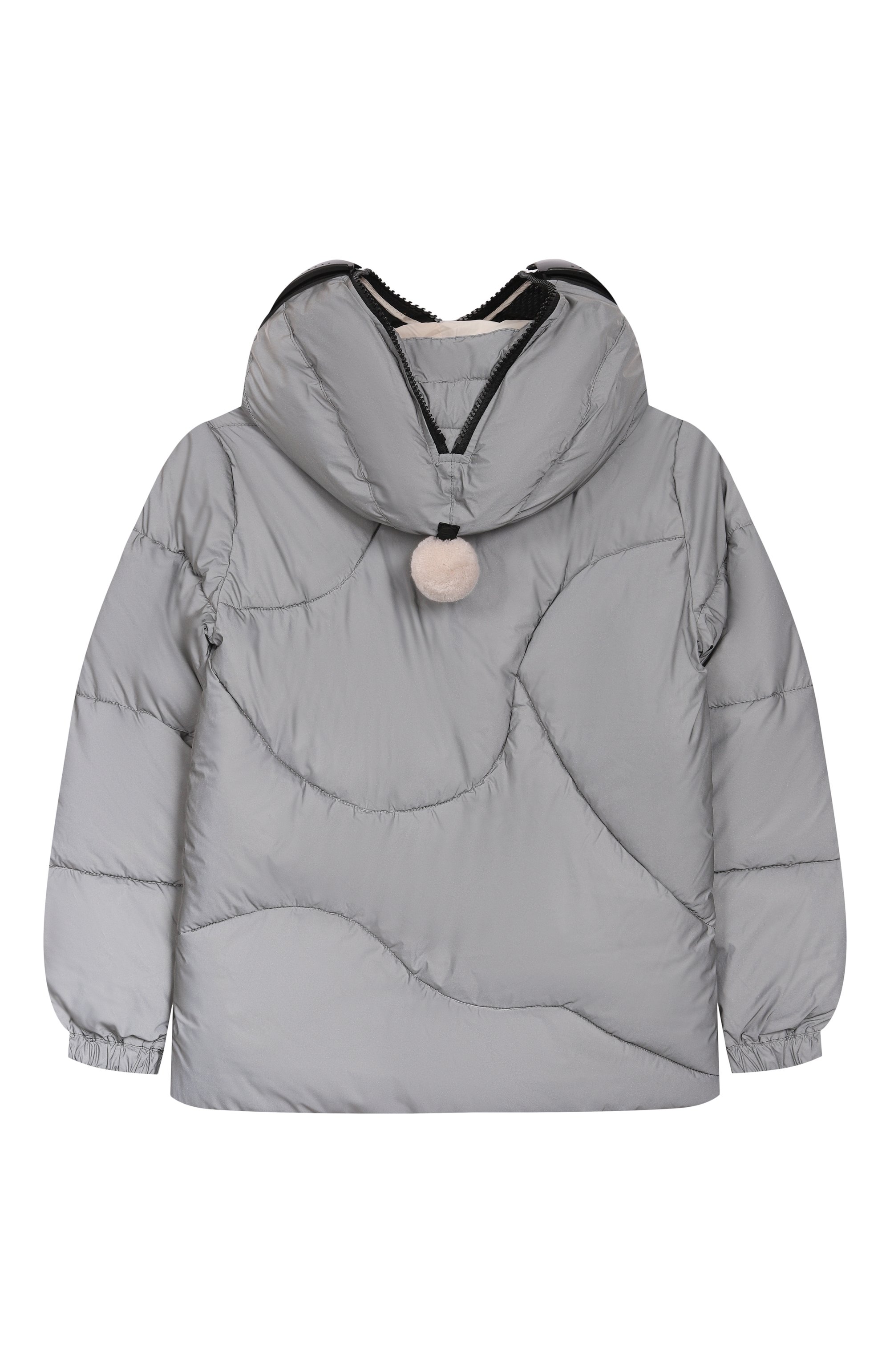 Утепленная куртка AI RIDERS серебряного цвета по цене 49500 руб., арт. JK802HTNAR5, фото 2 Утепленная куртка AI RIDERS, арт. JK802HTNAR5, фото 2