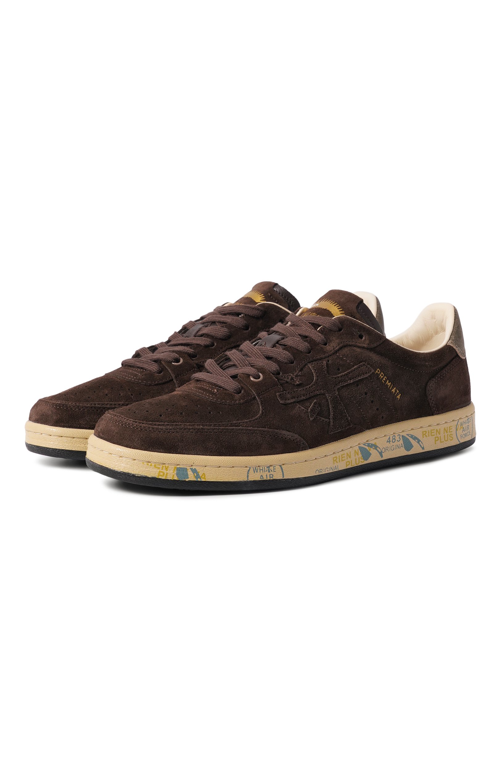 Замшевые кеды bskt clay PREMIATA, арт. BSKT CLAY/VAR 8446, фото 1