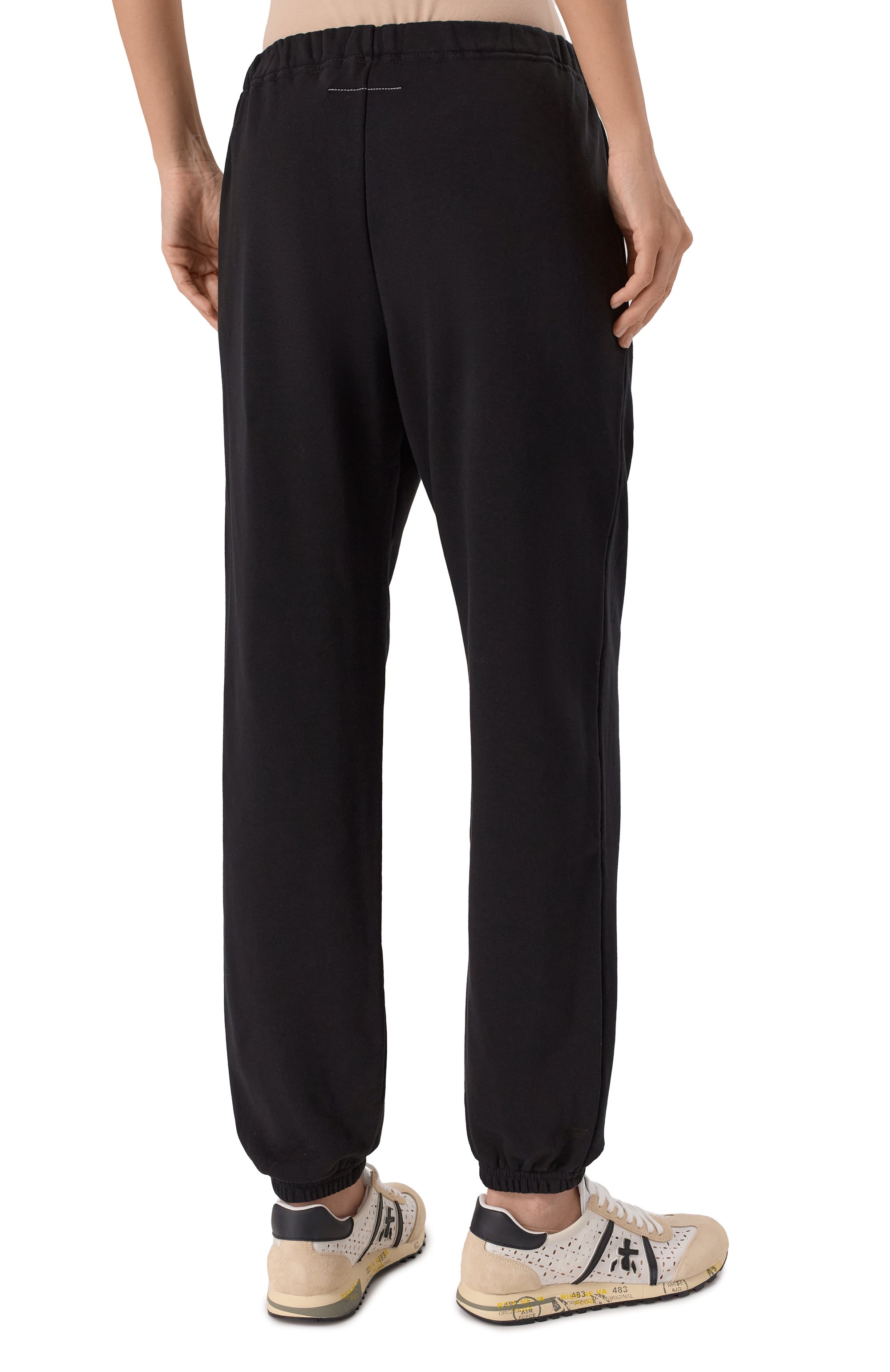 Хлопковые джоггеры MM6, арт. S52KA0544/M25013, фото 4