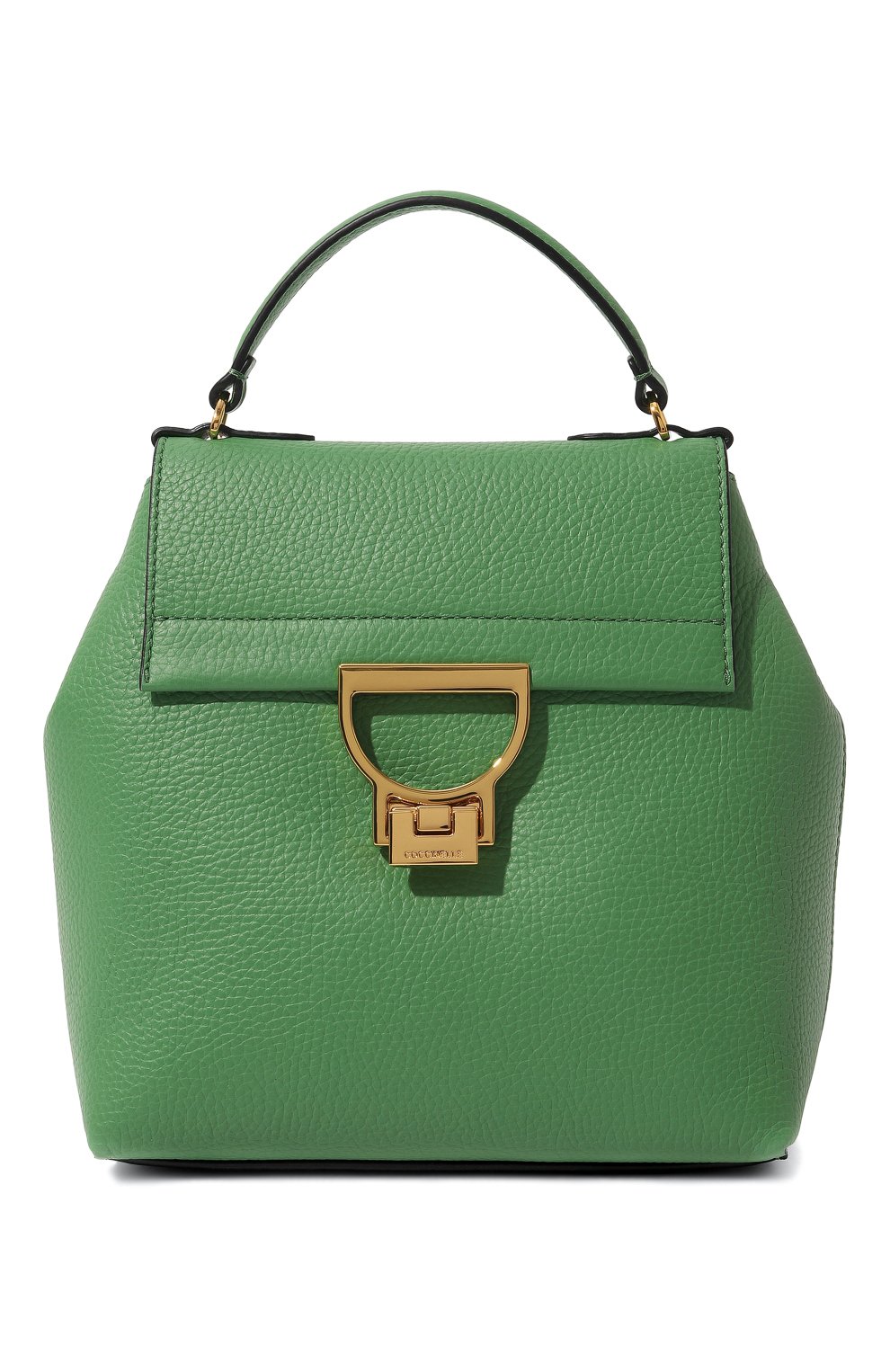 Рюкзак arlettis small COCCINELLE зеленого цвета по цене 35000 руб., арт. E1 MD5 54 01 01, фото 1 Рюкзак arlettis small COCCINELLE, арт. E1 MD5 54 01 01, фото 1