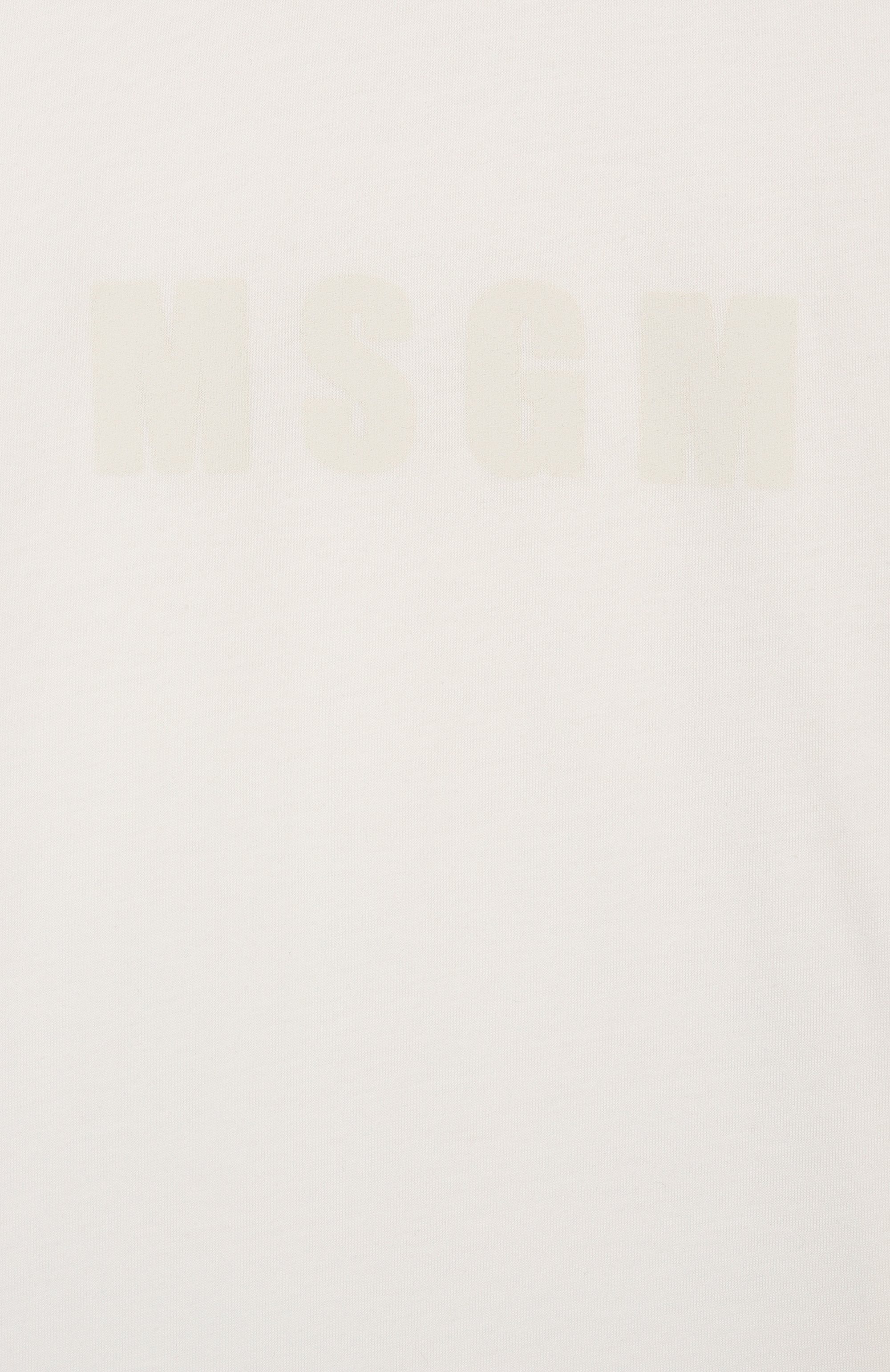 Хлопковая футболка MSGM KIDS, арт. S6MSJUTH151, фото 3