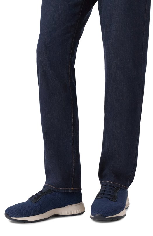 Комбинированные кроссовки Zilli H0256AM0316VZEV07 Синий  H0256AM0316VZEV07 Фото 3