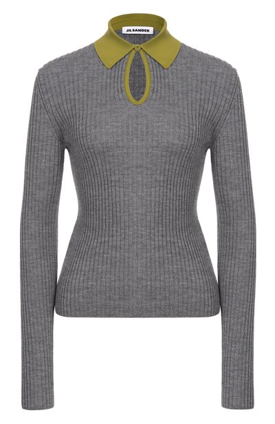 Женское шерстяное поло JIL SANDER, арт. J02GL0125/J14877