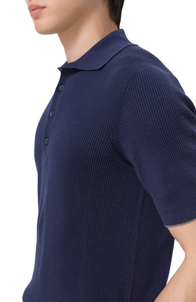 Хлопковое поло BRUNELLO CUCINELLI, арт. M29400025, фото 5