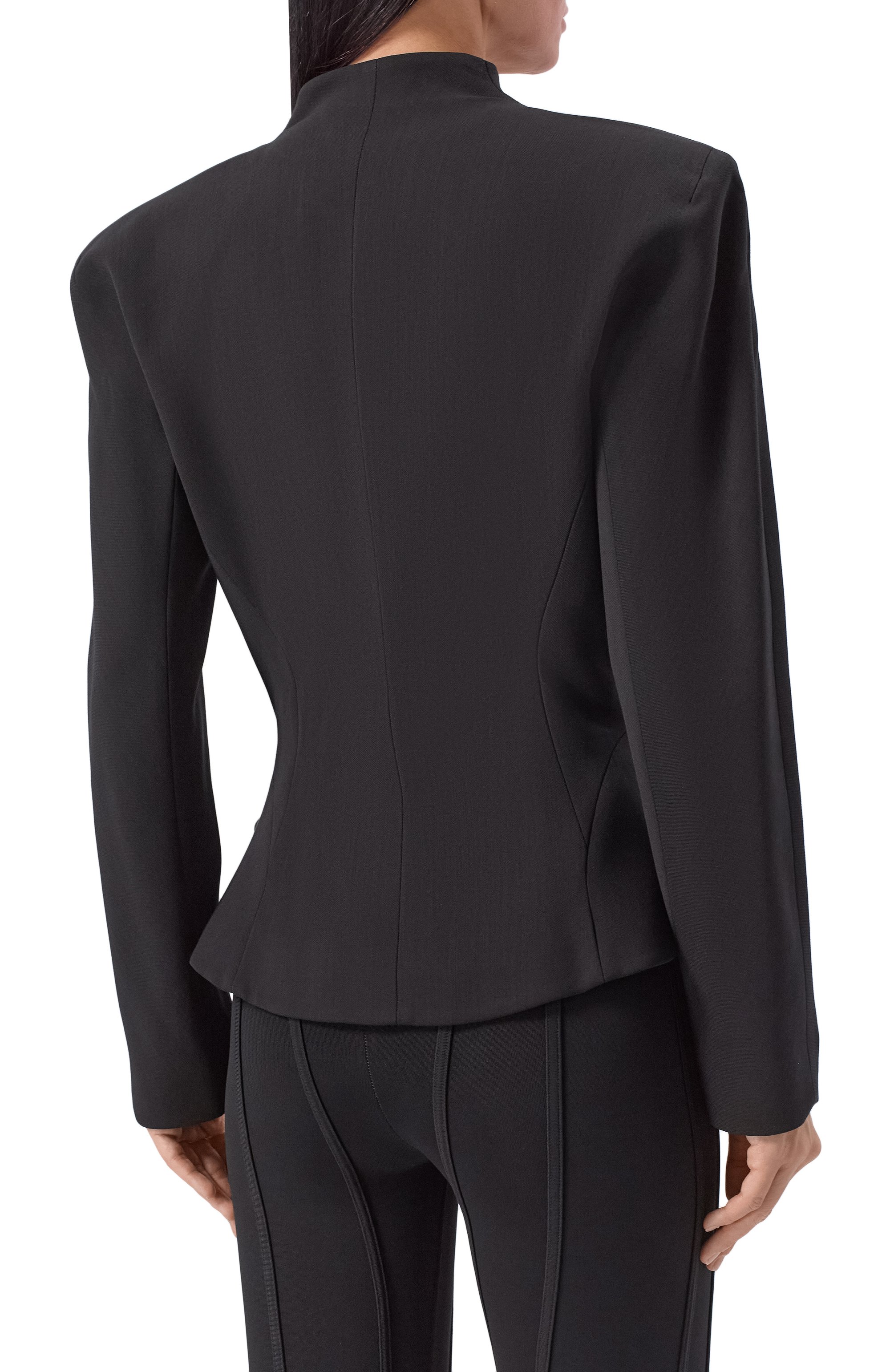 Жакет из вискозы и шерсти MUGLER, арт. 25F1VE0466196, фото 4