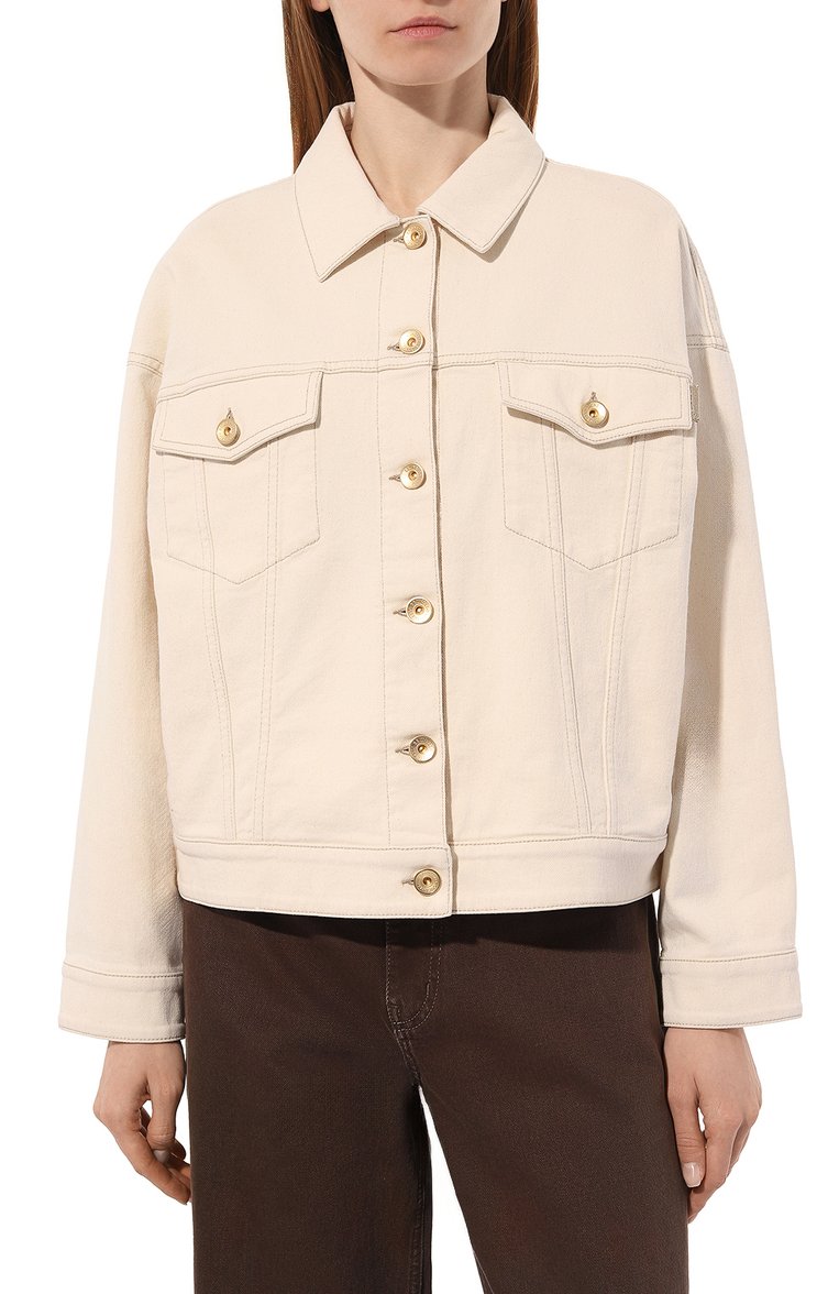 Джинсовая куртка BRUNELLO CUCINELLI, арт. MB0572989P, фото 3