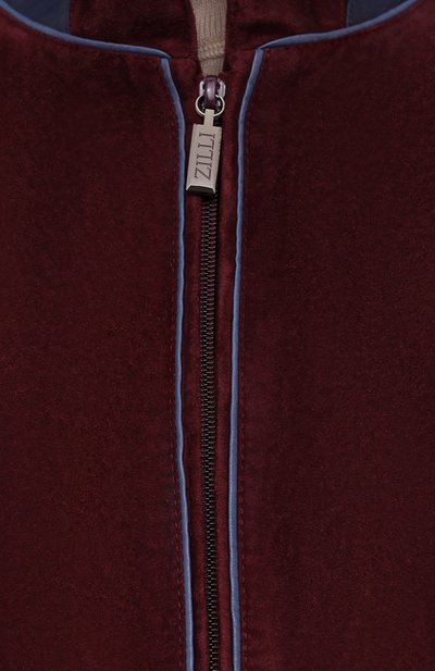 Замшевый бомбер ZILLI, арт. A2BELG-01003/000A, фото 5