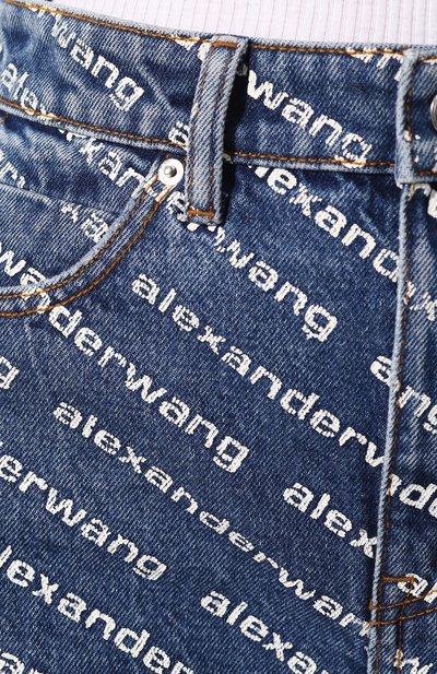 Джинсовые шорты ALEXANDER WANG, арт. 4DC1204644, фото 5